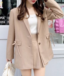 INGNI（イング）の「2Wayポケットリボンテーラードジャケット(セットアップ対応)（テーラードジャケット）」