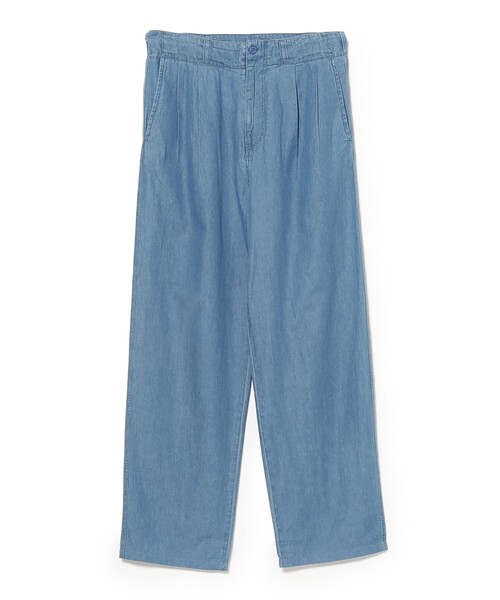 Demi-Luxe BEAMS(デミルクス ビームス)の「SEEALL / デニム イージーパンツ(デニムパンツ・レディース・ライトブルー・ONE SIZE)」の2枚目の写真