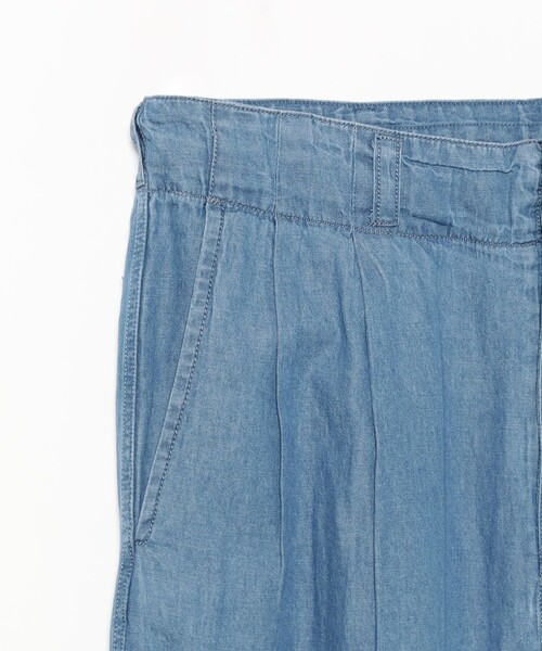 Demi-Luxe BEAMS(デミルクス ビームス)の「SEEALL / デニム イージーパンツ(デニムパンツ・レディース・ライトブルー・ONE SIZE)」の3枚目の写真