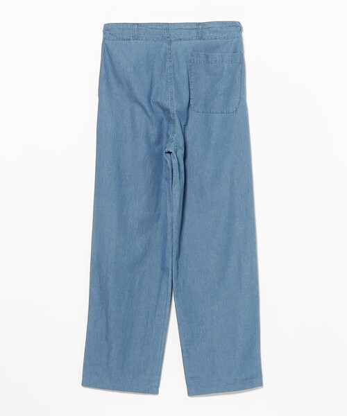 Demi-Luxe BEAMS(デミルクス ビームス)の「SEEALL / デニム イージーパンツ(デニムパンツ・レディース・ライトブルー・ONE SIZE)」の6枚目の写真