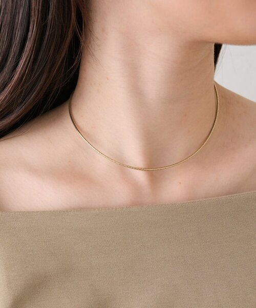 mystic（ミスティック）の「26SS shiny necklace（リング・レディース・シルバー/ゴールド・ONE SIZE）」の5枚目の写真
