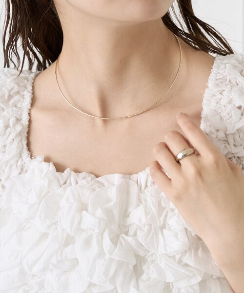 mystic(ミスティック)の「26SS shiny necklace(ネックレス・レディース・シルバー/ゴールド・ONE SIZE)」の9枚目の写真