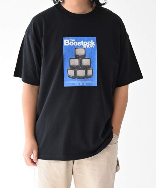 BOOSTOCK(ブーストック)の「ブーストック B/S TV Tシャツ(Tシャツ/カットソー・レディース・ホワイト/ブラック・XXXL)」の2枚目の写真