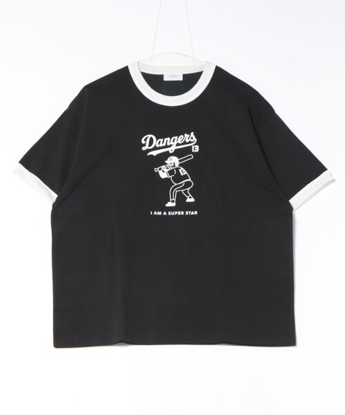 FOV(フォブ)の「FOV/フォブ Dangers Tシャツ(Tシャツ/カットソー・レディース・ピンク/ブラック/ホワイト・F)」の2枚目の写真