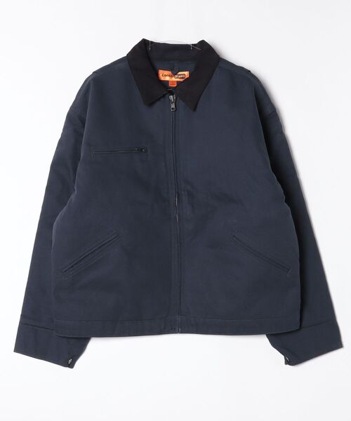 INNOCENT(イノセント)の「【T16】【Corner Stone/コーナーストーン】DUCK CLOTH WORK JACKET S-J763(ブルゾン・メンズ・ブラウン/ネイビー/チャコールグレー/ブラック・LARGE)」の2枚目の写真