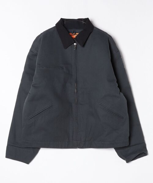 INNOCENT(イノセント)の「【T16】【Corner Stone/コーナーストーン】DUCK CLOTH WORK JACKET S-J763(ブルゾン・メンズ・ブラウン/ネイビー/チャコールグレー/ブラック・LARGE)」の3枚目の写真