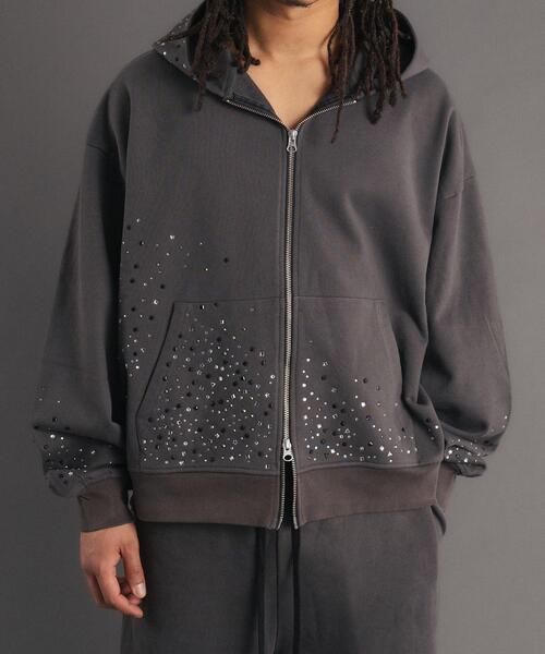 FR(13)NDS(フレンズ)の「FR(13)NDS /フレンズ/Stone Sweat Hoodie(パーカー・メンズ・グレー/ブラウン・M/L)」の20枚目の写真