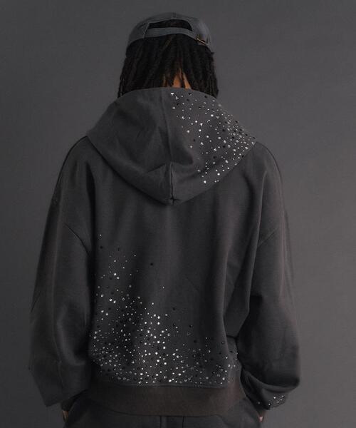 FR(13)NDS(フレンズ)の「FR(13)NDS /フレンズ/Stone Sweat Hoodie(パーカー・メンズ・グレー/ブラウン・M/L)」の22枚目の写真
