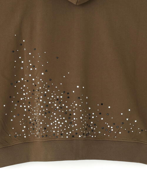 FR(13)NDS（フレンズ）の「FR(13)NDS /フレンズ/Stone Sweat Hoodie（パーカー・メンズ・グレー/ブラウン・M/L）」の4枚目の写真