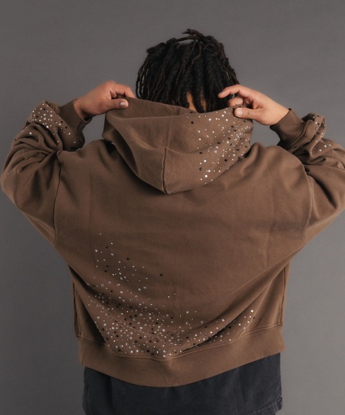 FR(13)NDS(フレンズ)の「FR(13)NDS /フレンズ/Stone Sweat Hoodie(パーカー・メンズ・グレー/ブラウン・M/L)」の16枚目の写真
