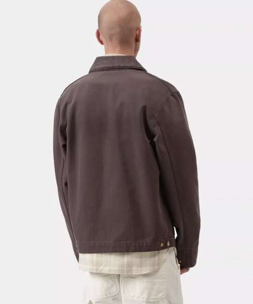 WHO'S WHO gallery（フーズフーギャラリー）の「【Carhartt】DETROIT JACKET（その他アウター・メンズ・ブラウン/チャコールグレー・MEDIUM）」の5枚目の写真