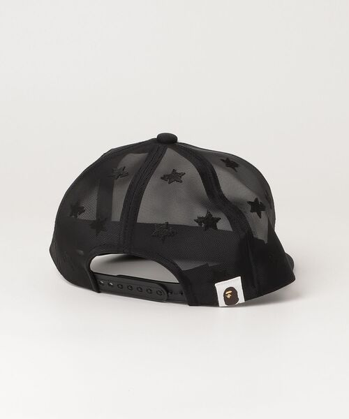 A BATHING APE（アベイシングエイプ）の「BAPE STA MESH CAP（キャップ・キッズ・ブラック/ネイビー・FREE）」の7枚目の写真
