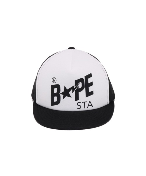A BATHING APE（アベイシングエイプ）の「BAPE STA MESH CAP（キャップ・キッズ・ブラック/ネイビー・FREE）」の3枚目の写真