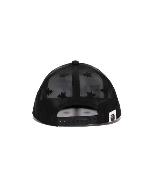 A BATHING APE（アベイシングエイプ）の「BAPE STA MESH CAP（キャップ・キッズ・ブラック/ネイビー・FREE）」の5枚目の写真