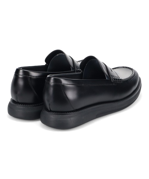 whoop-de-doo（フープディドゥ）の「First Loafer フラットソール ローファー whoop-de-doo/フープディドゥ（ローファー・メンズ・ブラック・40/41/42/43/44）」の10枚目の写真