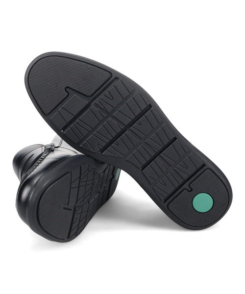 whoop-de-doo（フープディドゥ）の「First Loafer フラットソール ローファー whoop-de-doo/フープディドゥ（ローファー・メンズ・ブラック・40/41/42/43/44）」の11枚目の写真