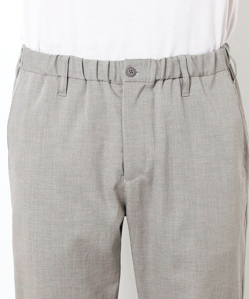 Grand PARK（グランドパーク）の「リネンライクポリエステルテーパードパンツ（その他パンツ・メンズ・ネイビー/カーキ/ライトグレー・L/M）」の7枚目の写真