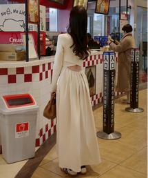 ACYM | バックオープンドッキングワンピース(ワンピース)