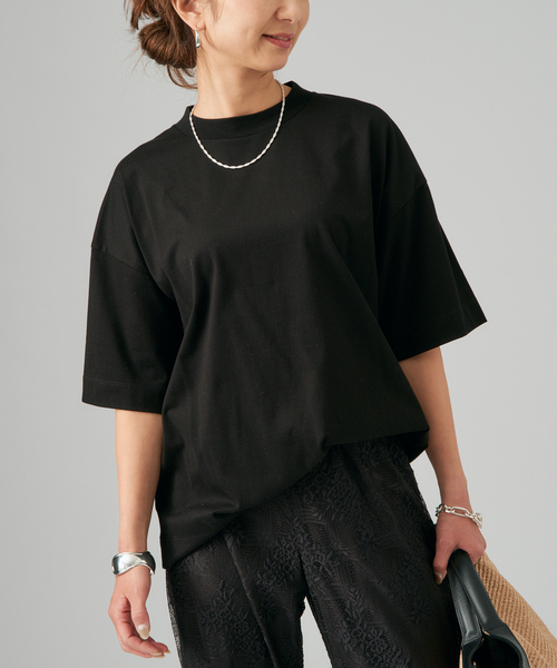 SLOANE(スローン)の「SLOANE スローン 別注Tシャツ(Tシャツ/カットソー・レディース・ホワイト/ベージュ系その他/ブラック/チャコールグレー・FREE)」の3枚目の写真