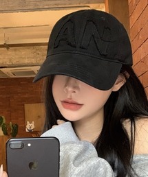 ｔｏｌｅｎｅ（トレネ）の「英字ロゴワッペン ダメージ加工 ベースボールキャップ（キャップ）」