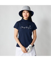 FILA GOLF フィラゴルフ ゴルフウェア 吸汗速乾 接触冷感 UVカット モックネック 半袖シャツ