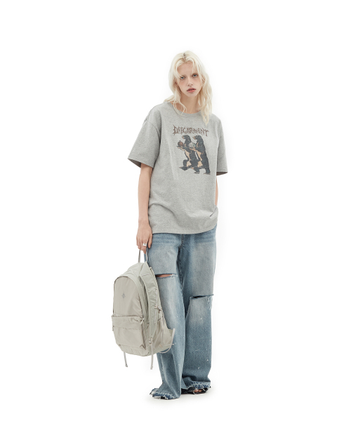 DEFGARMENTS（デフグラメンツ）の「NEEDLE LIGHT BAG PACK [LIGHT GRAY]（バックパック/リュック・レディース・その他・F）」の6枚目の写真