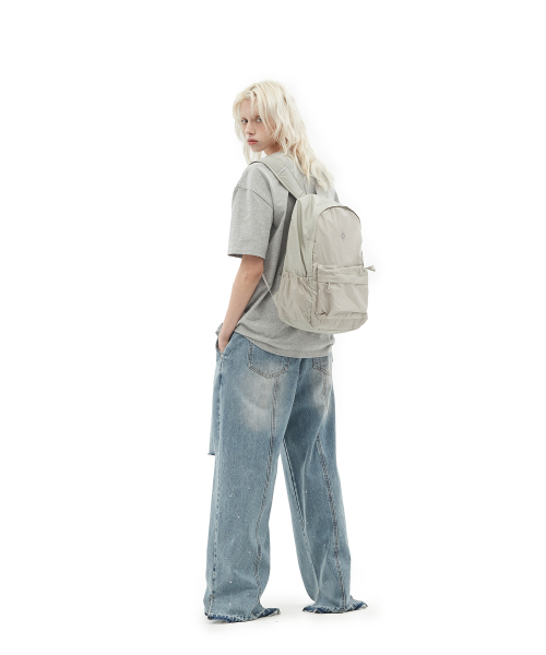DEFGARMENTS（デフグラメンツ）の「NEEDLE LIGHT BAG PACK [LIGHT GRAY]（バックパック/リュック・レディース・その他・F）」の7枚目の写真