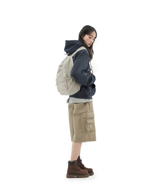 DEFGARMENTS（デフグラメンツ）の「NEEDLE LIGHT BAG PACK [LIGHT GRAY]（バックパック/リュック・レディース・その他・F）」の8枚目の写真