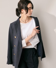 AIGLE（エーグル）の「ボートネック 七分袖 Tシャツ（Tシャツ/カットソー）」
