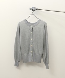 【WEB限定】シアークルーネックカーディガン