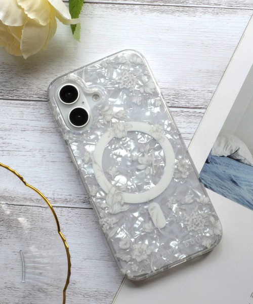 MERCURYDUO（マーキュリーデュオ）の「iPhone17 ケース iPhone16 iPhone15 iPhone14 iPhone13 マーキュリーデュオ 「MagSafe対応クリア背面/シェル」（スマホケース/カバー・レディース・ホワイト/ピンク/ブルー/グレー・iPhone 13/14/15/iPhone 17/iPhone 16）」の8枚目の写真