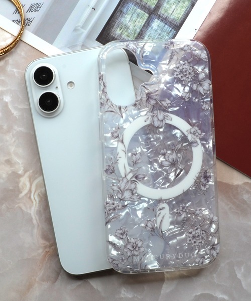 MERCURYDUO（マーキュリーデュオ）の「iPhone17 ケース iPhone16 iPhone15 iPhone14 iPhone13 マーキュリーデュオ 「MagSafe対応クリア背面/シェル」（スマホケース/カバー・レディース・ホワイト/ピンク/ブルー/グレー・iPhone 13/14/15/iPhone 17/iPhone 16）」の11枚目の写真