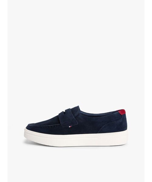 TOMMY HILFIGER（トミーヒルフィガー）の「MODERN LIGHT HYBRID SUEDE LOAFER（ローファー・メンズ・ブラウン/マルチ・25cm/26.5cm/27.5cm/26cm）」の7枚目の写真