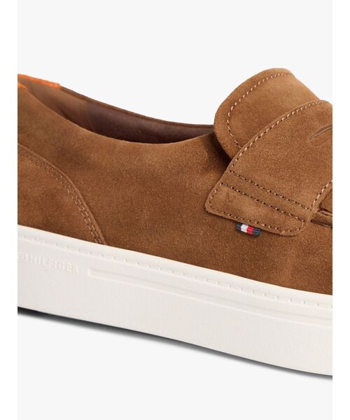TOMMY HILFIGER（トミーヒルフィガー）の「MODERN LIGHT HYBRID SUEDE LOAFER（ローファー・メンズ・ブラウン/マルチ・25cm/26.5cm/27.5cm/26cm）」の12枚目の写真