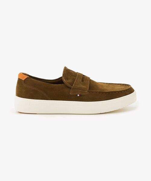 TOMMY HILFIGER（トミーヒルフィガー）の「MODERN LIGHT HYBRID SUEDE LOAFER（ローファー・メンズ・ブラウン/マルチ・25cm/26.5cm/27.5cm/26cm）」の14枚目の写真