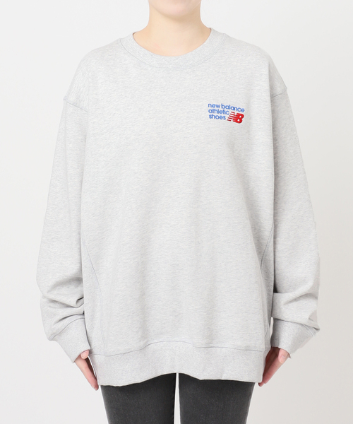 NEW BALANCE（ニューバランス）の「《WEB限定》【NEW BALANCE/ニューバランス】Athletics プレミアムロゴスウェット（スウェット・レディース・チャコールグレー・SMALL）」の14枚目の写真