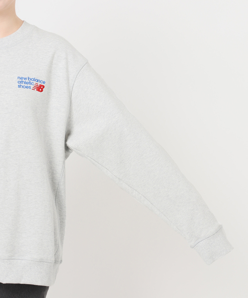 NEW BALANCE（ニューバランス）の「《WEB限定》【NEW BALANCE/ニューバランス】Athletics プレミアムロゴスウェット（スウェット・レディース・チャコールグレー・SMALL）」の18枚目の写真