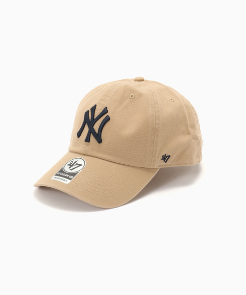 '47(フォーティーセブン)の「'47 / フォーティーセブン CLEAN UP YANKEES(キャップ・メンズ・オリーブ/ネイビー/ベージュ/グリーン/ブルー系その他/パープル/ブラウン/ライトグリーン/レッド/チャコールグレー・FREE)」の1枚目の写真