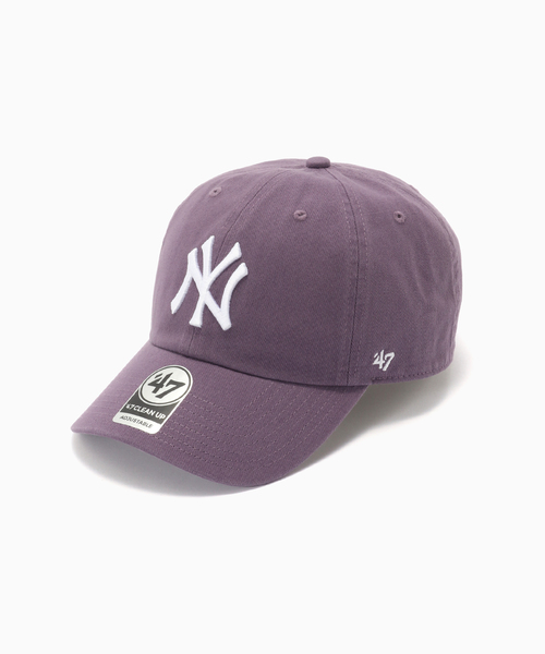 '47(フォーティーセブン)の「'47 / フォーティーセブン CLEAN UP YANKEES(キャップ・メンズ・オリーブ/ネイビー/ベージュ/グリーン/ブルー系その他/パープル/ブラウン/ライトグリーン/レッド/チャコールグレー・FREE)」の9枚目の写真