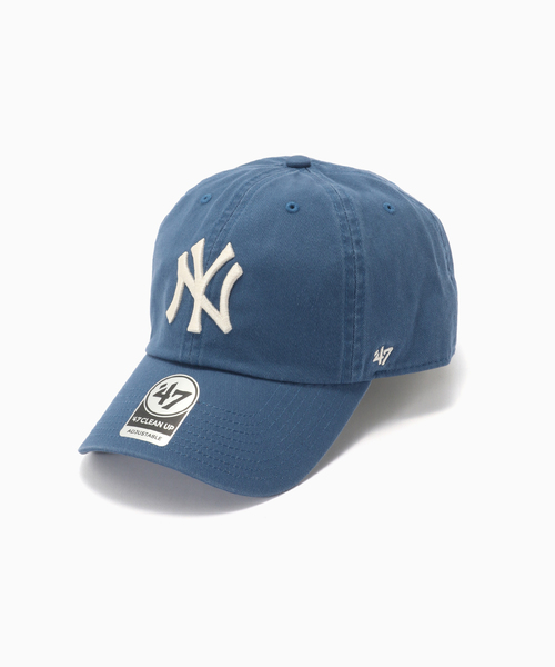 '47(フォーティーセブン)の「'47 / フォーティーセブン CLEAN UP YANKEES(キャップ・メンズ・オリーブ/ネイビー/ベージュ/グリーン/ブルー系その他/パープル/ブラウン/ライトグリーン/レッド/チャコールグレー・FREE)」の8枚目の写真