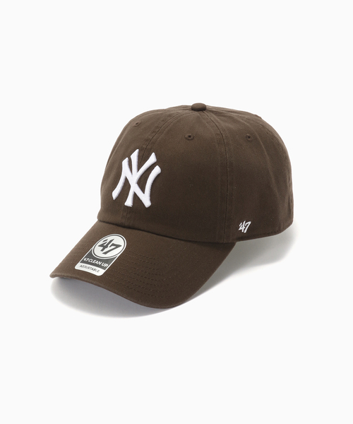'47(フォーティーセブン)の「'47 / フォーティーセブン CLEAN UP YANKEES(キャップ・メンズ・オリーブ/ネイビー/ベージュ/グリーン/ブルー系その他/パープル/ブラウン/ライトグリーン/レッド/チャコールグレー・FREE)」の3枚目の写真