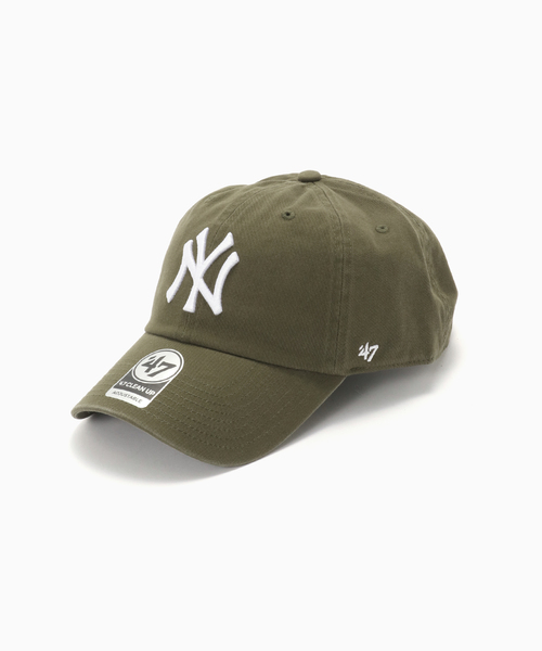 '47(フォーティーセブン)の「'47 / フォーティーセブン CLEAN UP YANKEES(キャップ・メンズ・オリーブ/ネイビー/ベージュ/グリーン/ブルー系その他/パープル/ブラウン/ライトグリーン/レッド/チャコールグレー・FREE)」の4枚目の写真