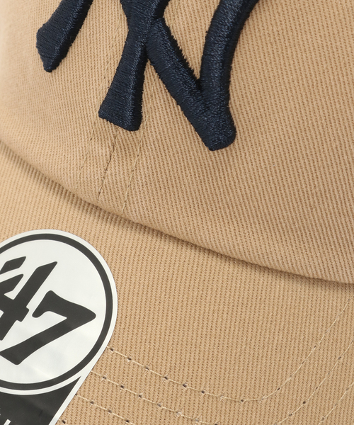 '47(フォーティーセブン)の「'47 / フォーティーセブン CLEAN UP YANKEES(キャップ・メンズ・オリーブ/ネイビー/ベージュ/グリーン/ブルー系その他/パープル/ブラウン/ライトグリーン/レッド/チャコールグレー・FREE)」の15枚目の写真