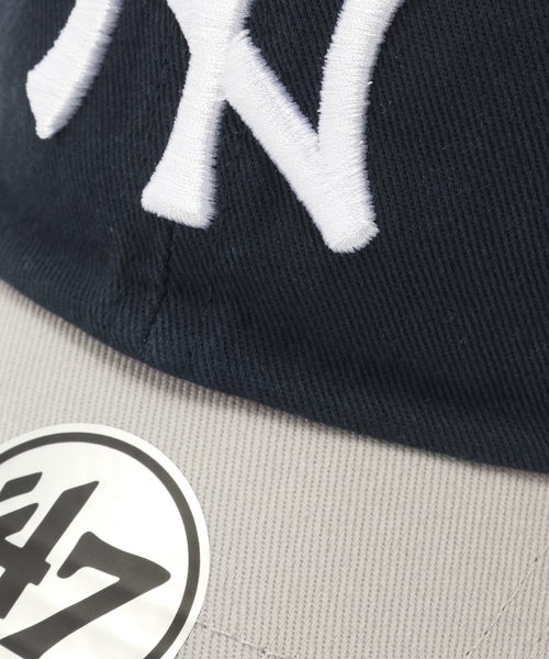 '47(フォーティーセブン)の「'47 / フォーティーセブン CLEAN UP YANKEES(キャップ・メンズ・オリーブ/ネイビー/ベージュ/グリーン/ブルー系その他/パープル/ブラウン/ライトグリーン/レッド/チャコールグレー・FREE)」の19枚目の写真