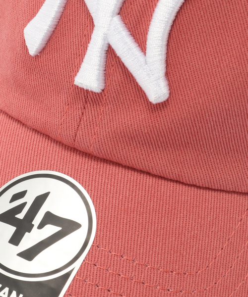 '47(フォーティーセブン)の「'47 / フォーティーセブン CLEAN UP YANKEES(キャップ・メンズ・オリーブ/ネイビー/ベージュ/グリーン/ブルー系その他/パープル/ブラウン/ライトグリーン/レッド/チャコールグレー・FREE)」の22枚目の写真