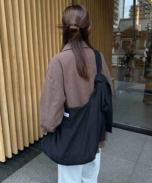 DISCOAT(ディスコート)の「【umm.】レースバッグ(トートバッグ・レディース・アイボリー/ブラック・FREE)」の16枚目の写真