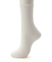 emmi（エミ）の「emmiロゴコットンリブソックス（ソックス/靴下）」