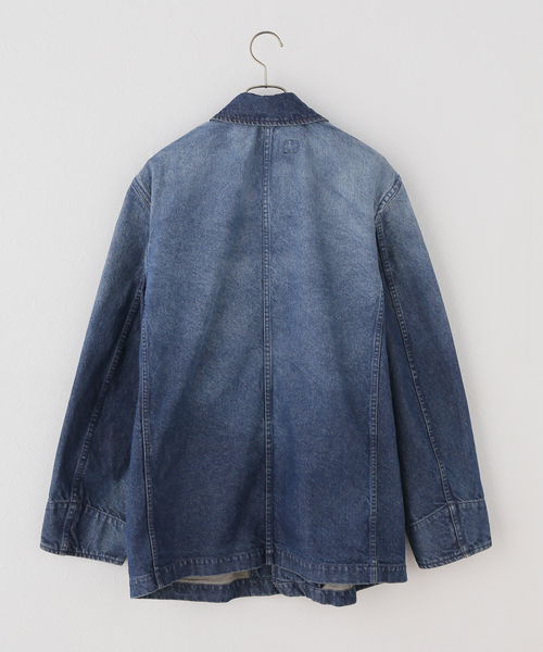 IENA(イエナ)の「BOWTE/バウト DENIM COVER ALL JK ジャケット 261-06-0002(デニムジャケット・レディース・ブルー・38)」の2枚目の写真