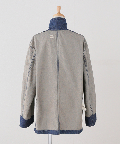 IENA(イエナ)の「BOWTE/バウト DENIM COVER ALL JK ジャケット 261-06-0002(デニムジャケット・レディース・ブルー・38)」の6枚目の写真