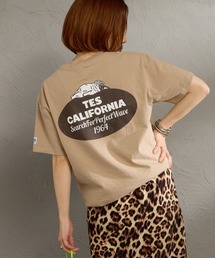 The Endless Summer（エンドレスサマー）の「[THE ENDLESS SUMMER/エンドレスサマー] 別注 オーバルロゴ バックプリント ショートスリーブTシャツ（Tシャツ/カットソー）」